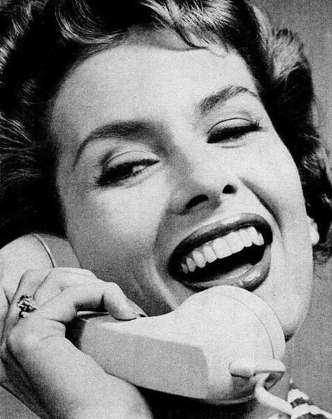 During the 1950s, the rotary phone was the most popular way to make a call.