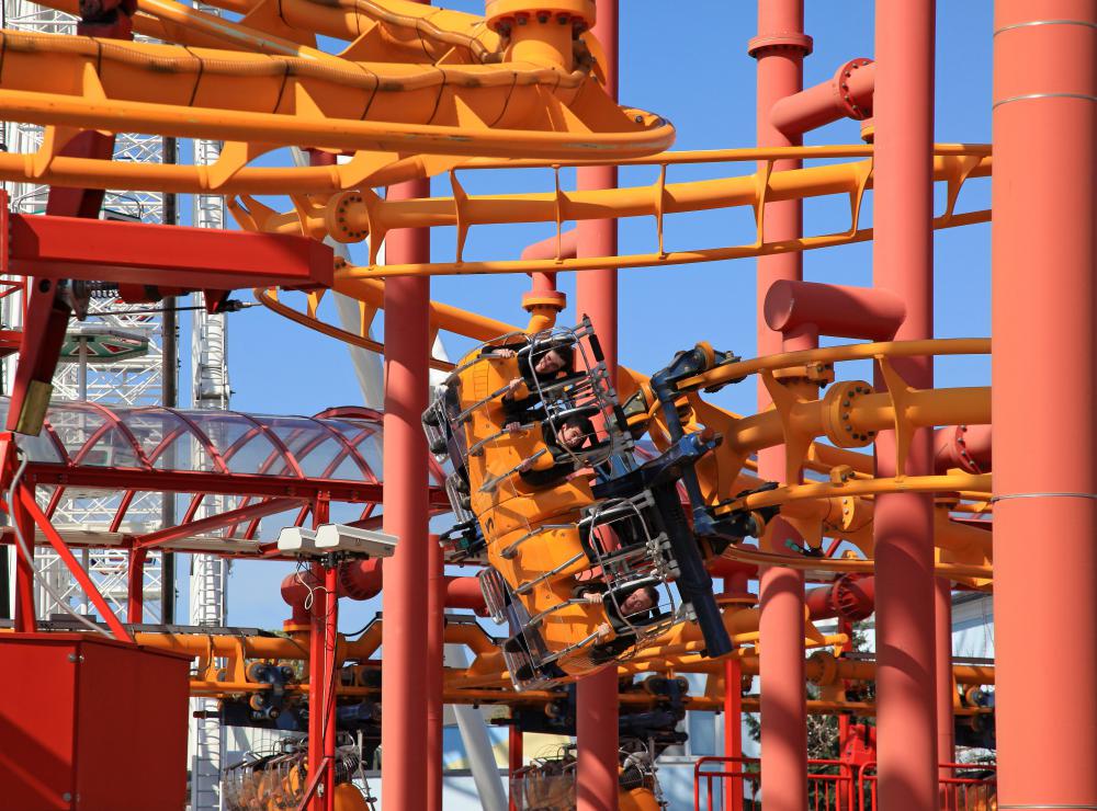 Some games allow players to build virtual amusement parks.