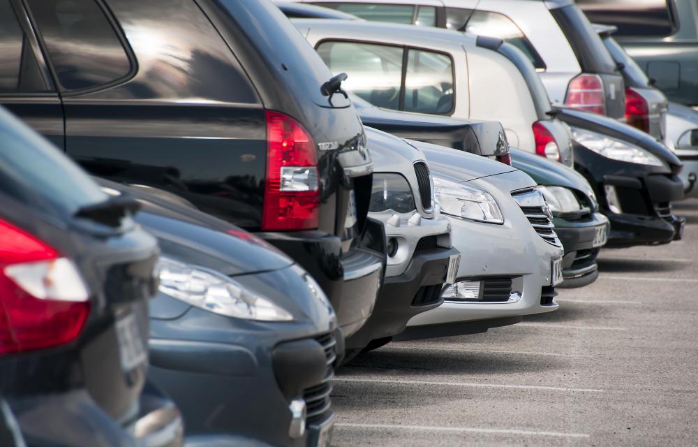 Electronic surveillance is used in most commercial parking lots.