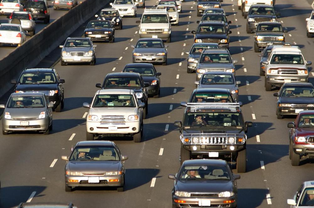 Electronic surveillance may be used to help monitor traffic congestion.
