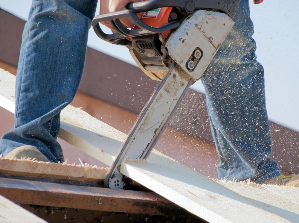 Chainsaws are portable and can be specialized for specific tasks.