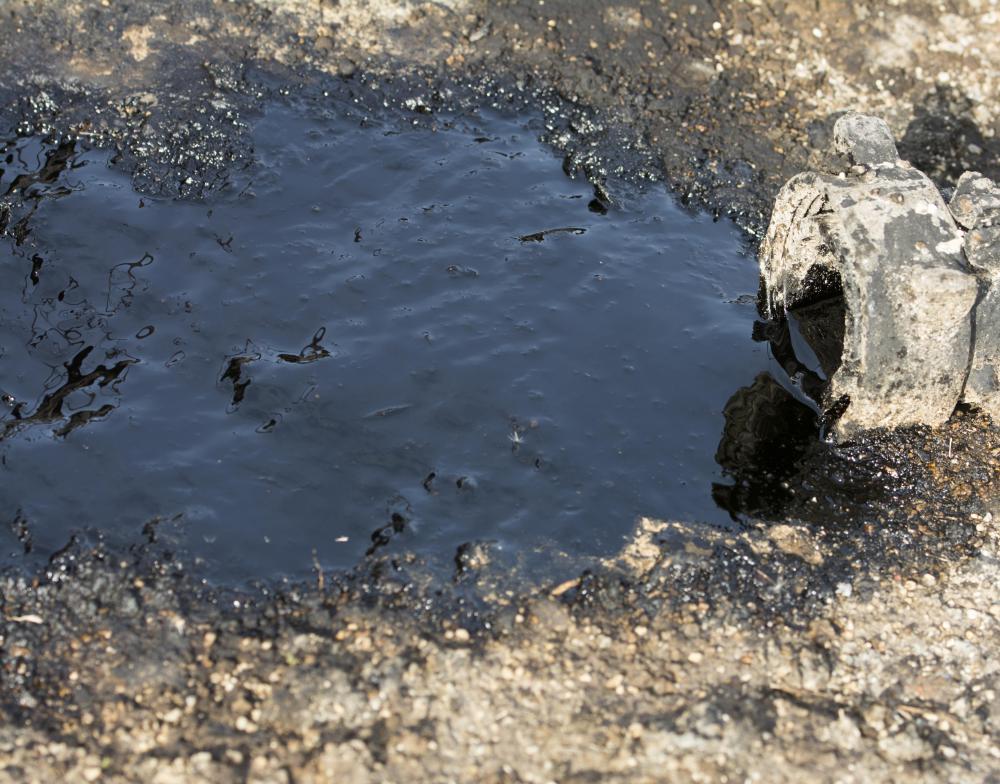GIS data is often used to respond to disasters like oil spills.
