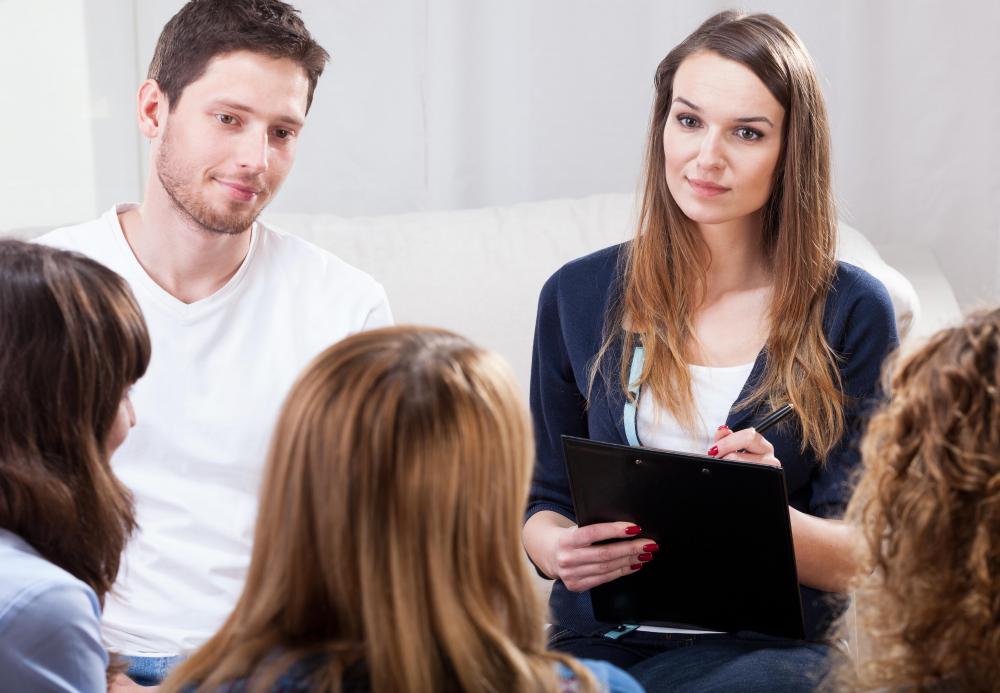 A support group is a good example of using a moderated forum.