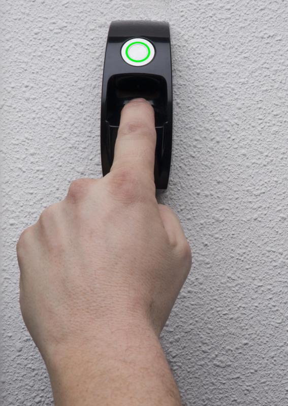 Fingerprint reading devices can be used to unlock doors.