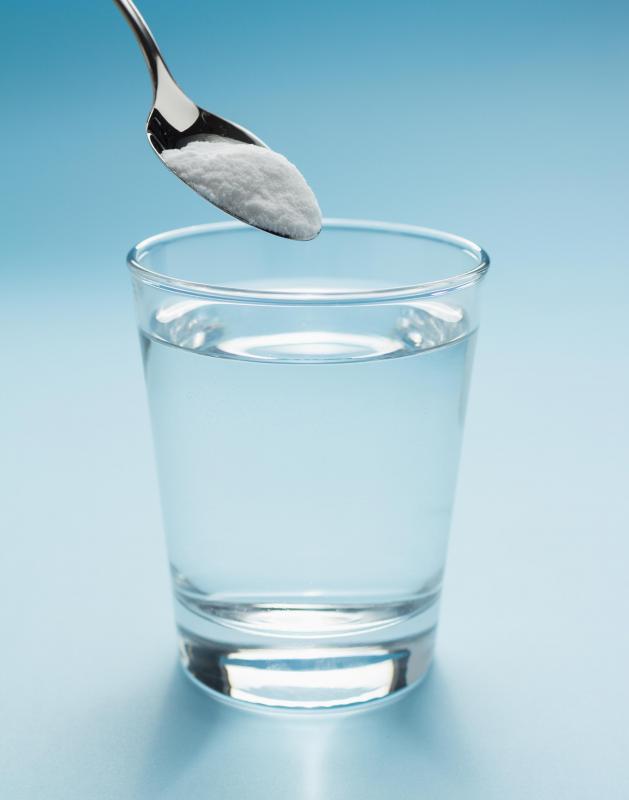 Phones dropped in salt water should be rinsed in fresh water after the battery is removed.