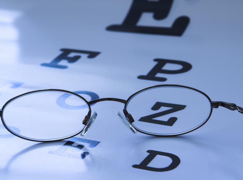 People who notice changes in their vision should schedule an appointment with an eye doctor.