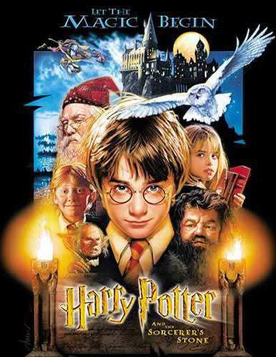 The Harry Potter series was shot using a blue screen.
