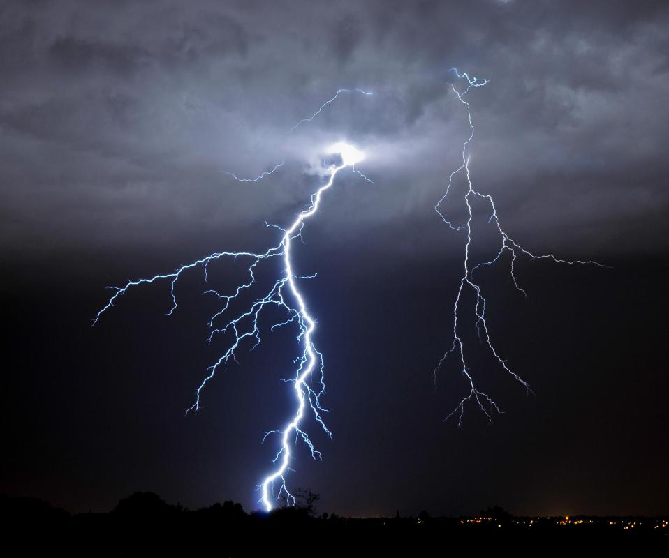 Local weather stations may use SMS to send out weather alerts.