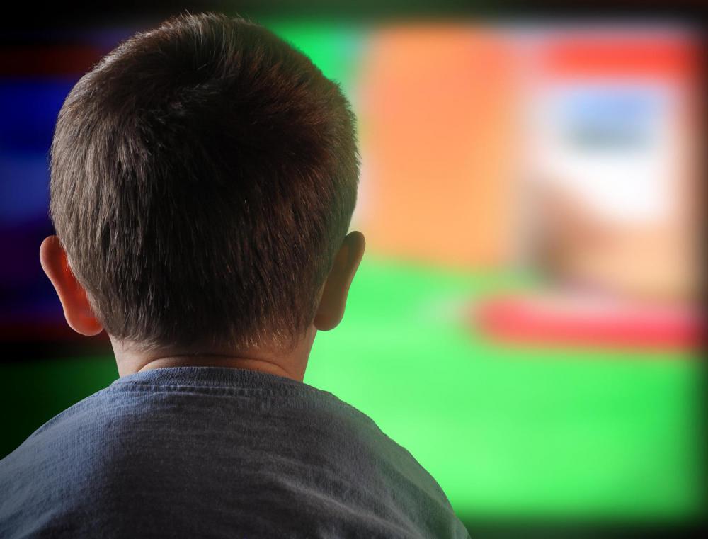Infrared headphones may be used when watching television.