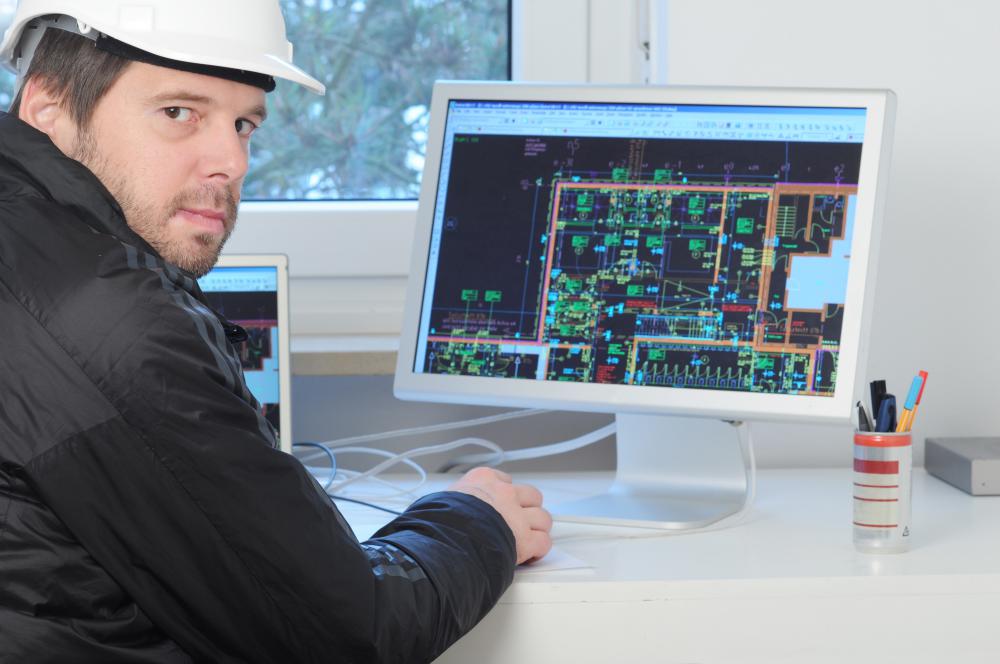 Drafters and designers now use CAD programs to create plans for buildings.