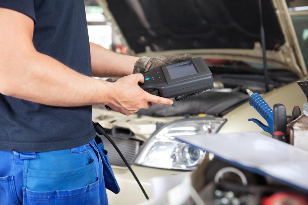 Touch screens made automotive diagnostic equipment much more portable.