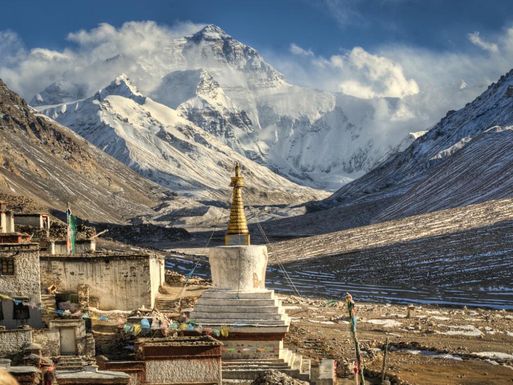 A satellite phone could even operate on top of Mount Everest.