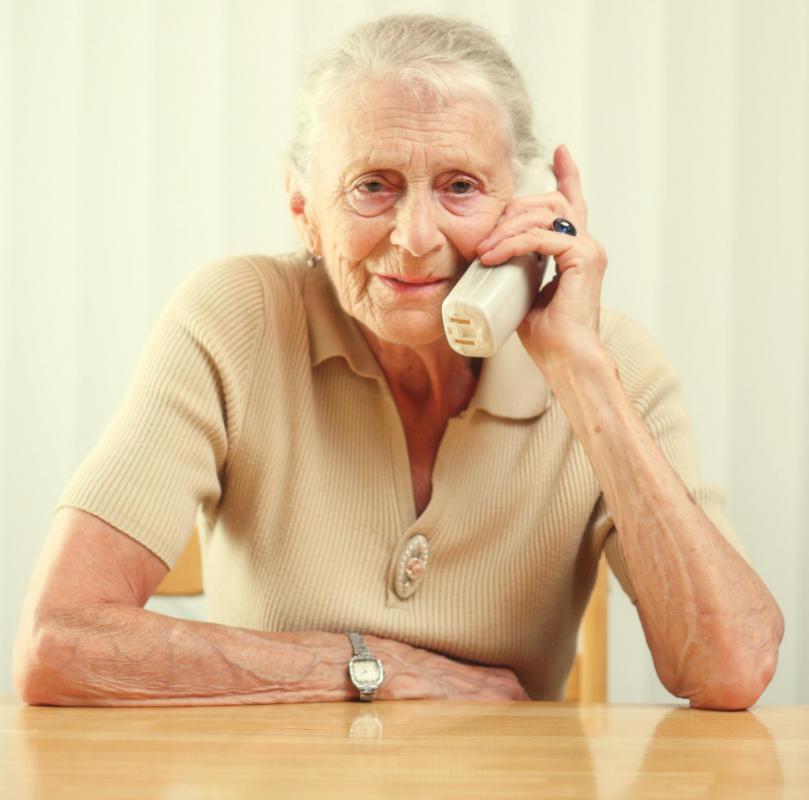 A telephone owner may have the option to block harassing phone calls.