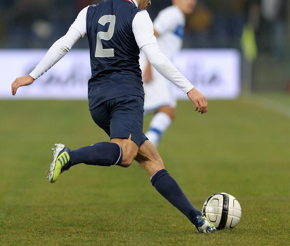 Transitional effects may be used when filming or photographing a soccer game.