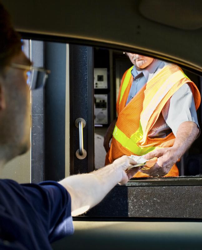 A UHF RFID reader could replace the hassle of stopping and paying tolls to access some roadways.