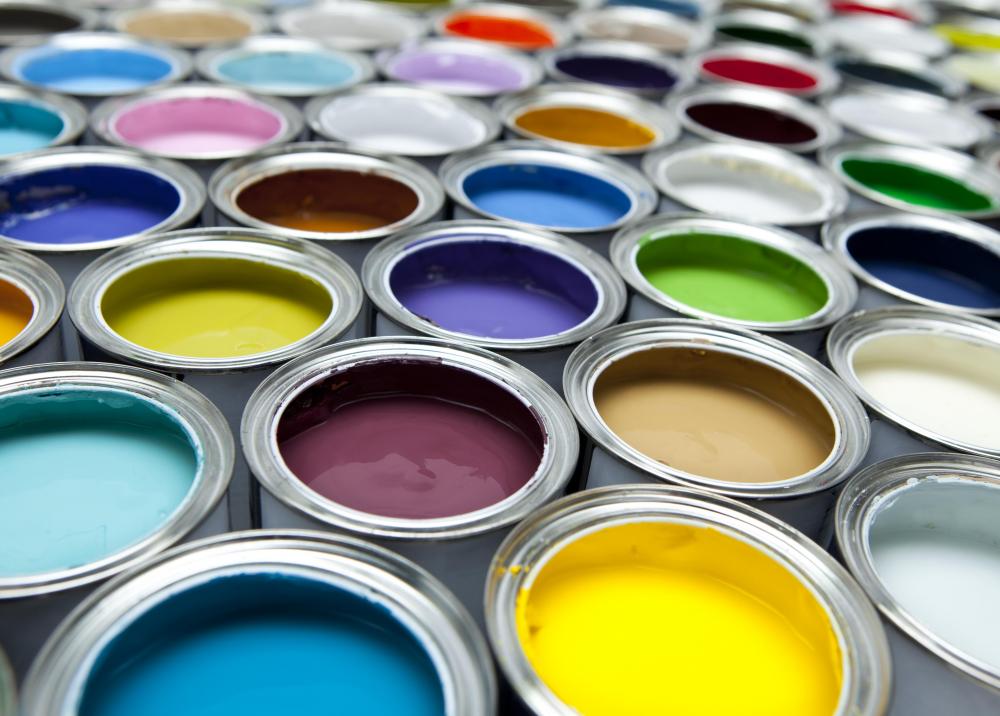 Color pallet paint cards are samples of different shades of colors, or colors that complement each other.
