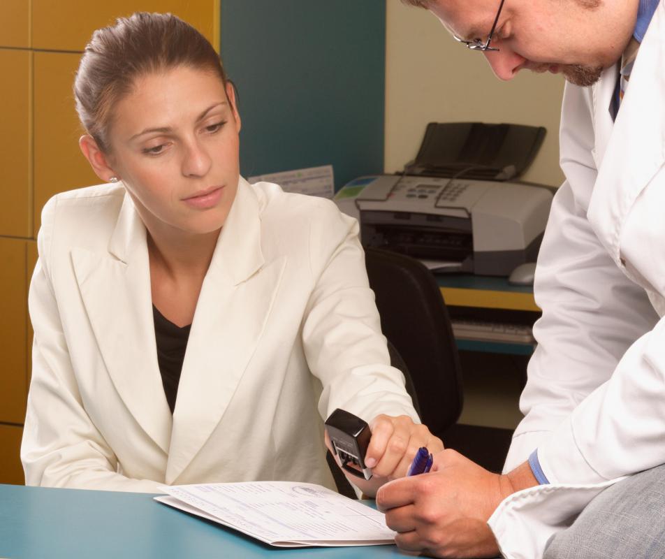 A health information technician works with doctors and hospital staff to ensure all patients receive the best care possible through review of informatics.