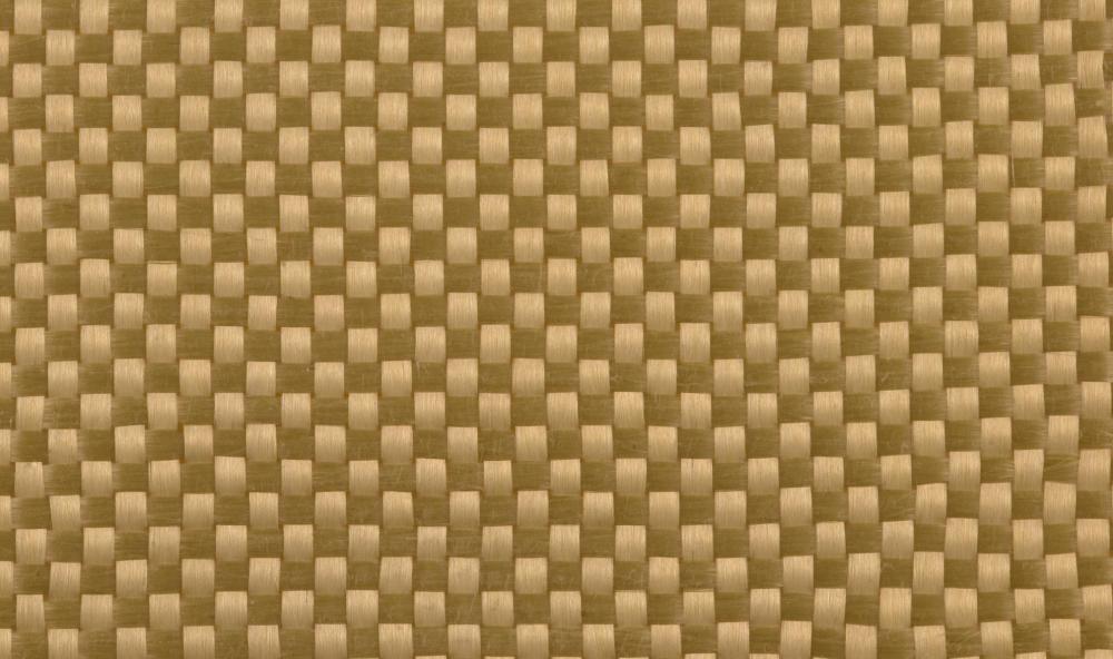 Kevlar® fabric, which is used to make bulletproof vests.