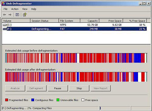 What Is Defragmenting A Computer With Pictures