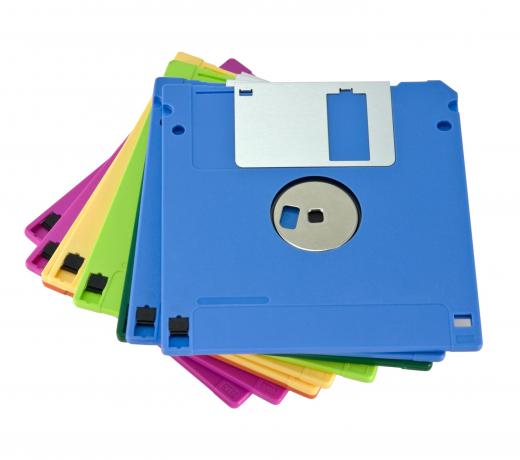 Eventually, floppy disks became smaller, were able to hold more data, and were no longer as floppy.