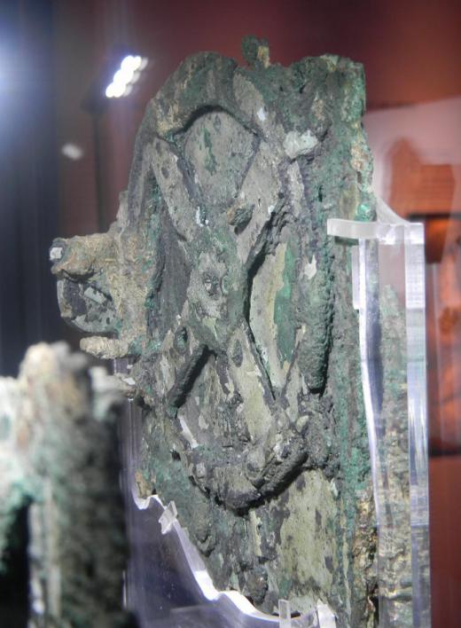 Dated to around 100 BC, the Antikythera device, which may have calculated astronomical positions, was an early type of analog computer.