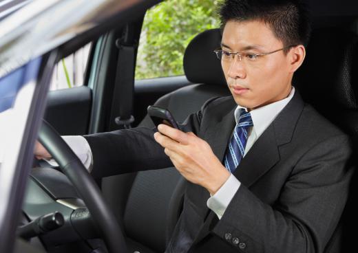 In some states, it's illegal to text while driving in order to reduce the number of distracted drivers on the road.