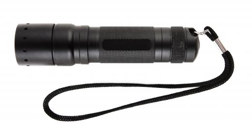 Some flashlights have infrared LED.