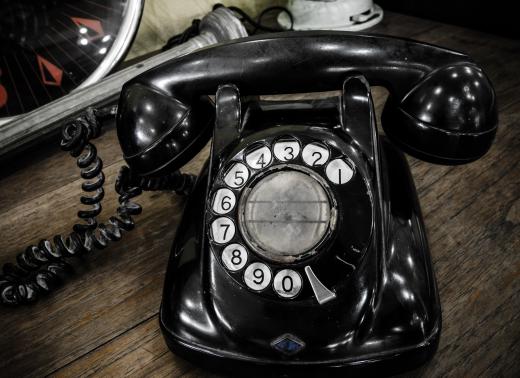 Area codes originated back when rotary phones were popular.