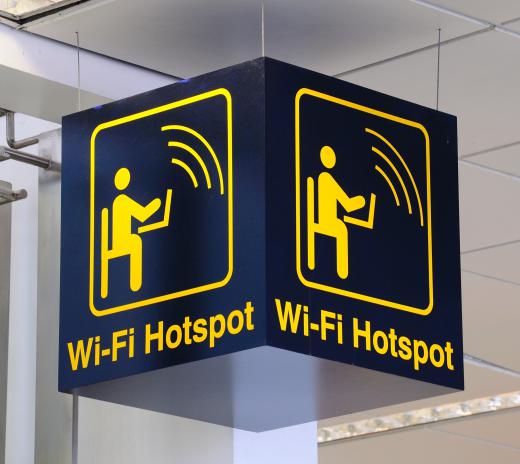 Free WiFi is now common in many areas.