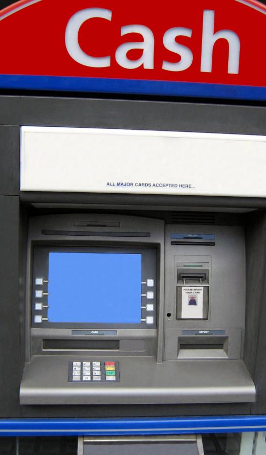 Portable ATMs typically only need a power source to operate.