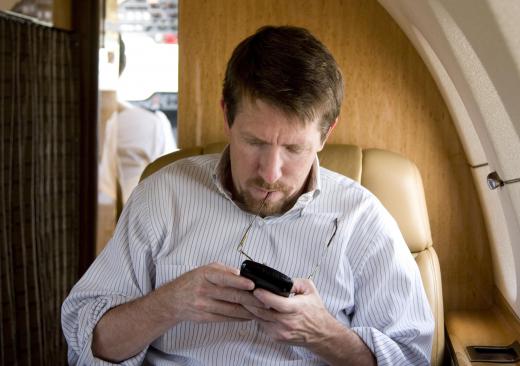 Passengers on private planes are commonly allowed to use their cell phones, since their use on such aircraft is not regulated.