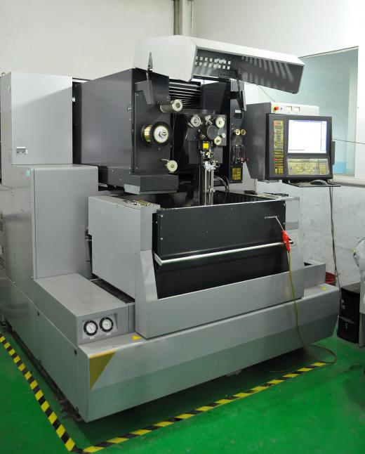 A CNC machine.