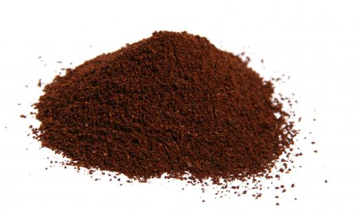 Coffee grounds, which are used to make Java Logs®.