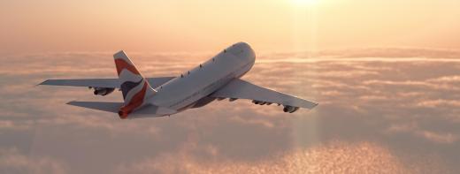 Flight simulators allow people to practice flying from their computers.