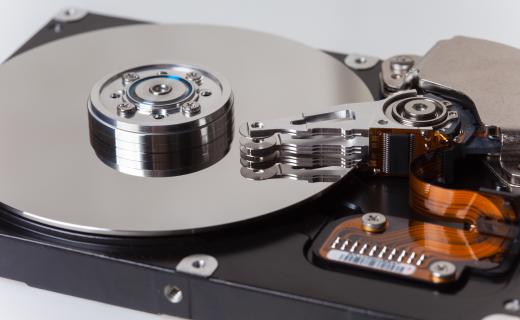 A computer's hard drive may need to be defragmented periodically.