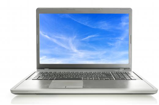 A screen inverter creates the image displayed on a laptop screen.