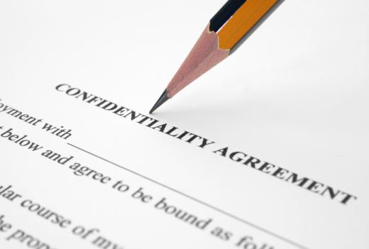 Some companies look for former employees who may be breaking confidentiality agreements.