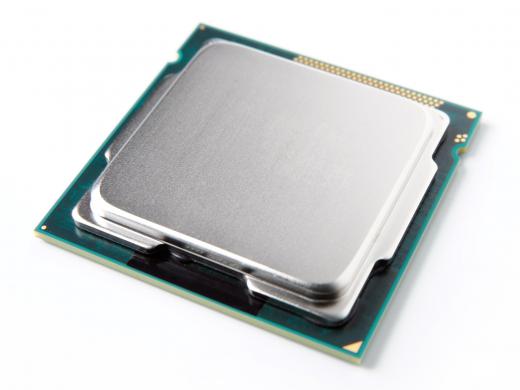 A CPU may be protected within a metallic case.