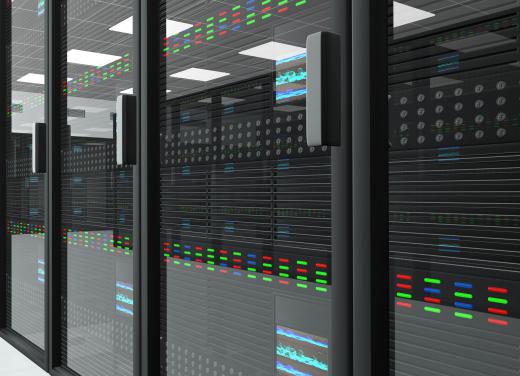 Website hosting companies may use server farms to process temporary internet files.