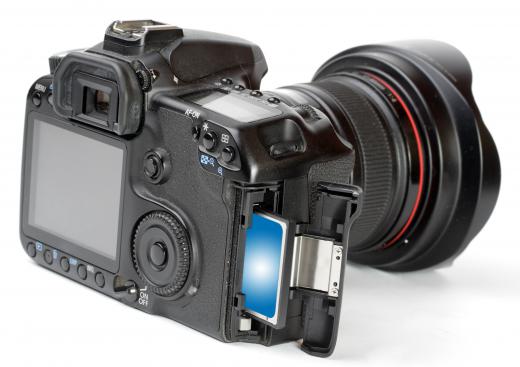 With an adapter, microSD cards can be used to store photos and video taken on digital cameras.