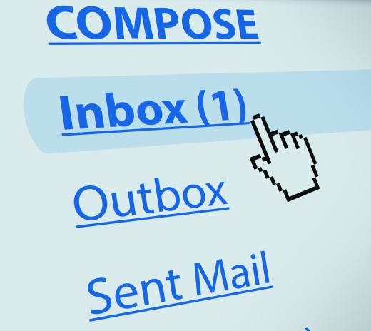 Company websites may host email accounts for employees.