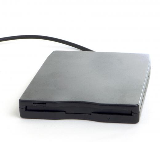 It can be difficult to find an external floppy disk drive, as the technology is somewhat outdated.