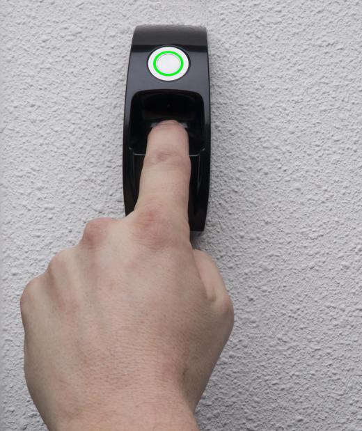 Adding biometrics data collection, like a fingerprint scanner, to a security system can help to strengthen it.