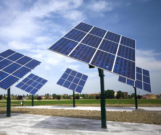 Solar panels can generate clean, environmentally friendly energy.