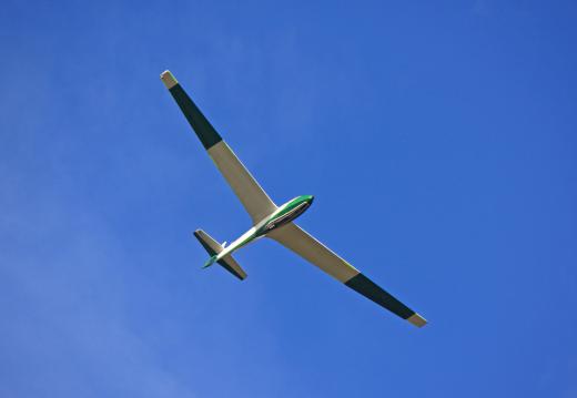 Sailplanes and other gliders use pockets of rising air to remain aloft without the use of an engine.