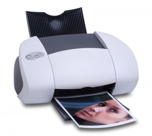 Inkjet printers are low in cost but do not print as high-quality images as laser printers.