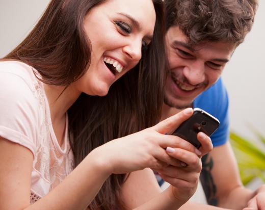 Many teenagers use text messaging as a major form of communication.