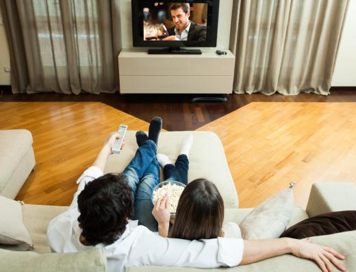 Some kinds of streaming media can be viewed on a person's television.