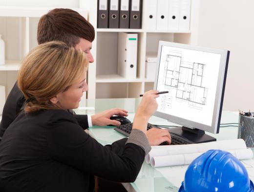 Architects and engineers use AutoCAD programs to draw up blueprints for products and structures.