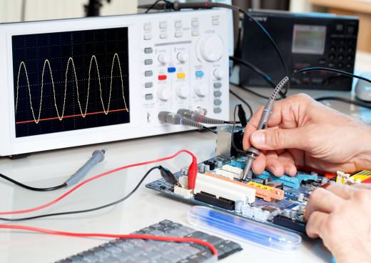 While not absolutely necessary, an oscilloscope is a popular tool for ham radio operators.